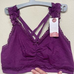Cacique Purple Lace Bralette